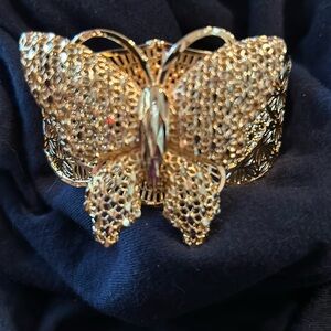 Gold Butterfly Adjustable Bracelet
